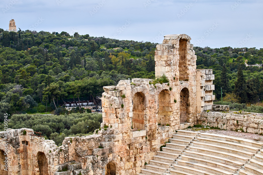 The Odeon of Herodes Atticus, Athens, Greece