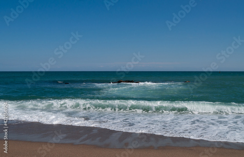 mar azul