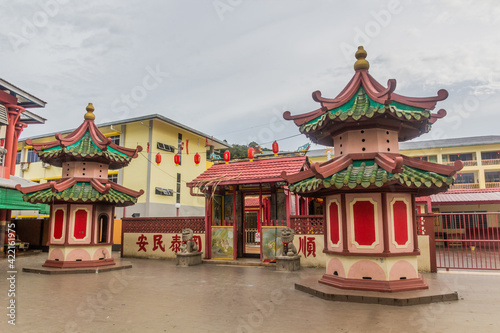 Chinese temple in Kapit, Sarawak, Malaysia