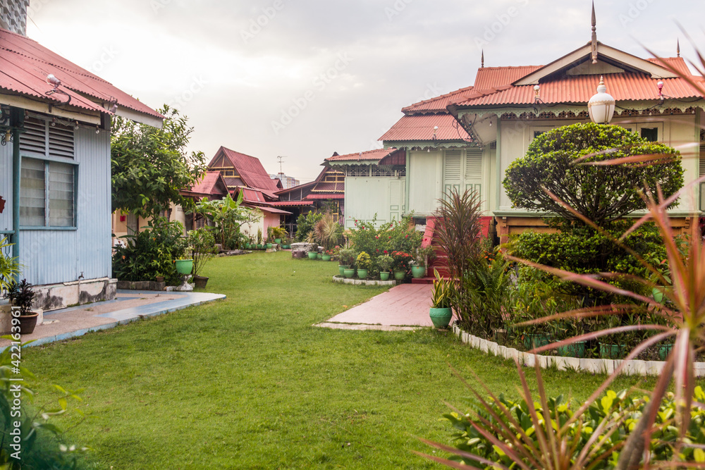 Kampung Morten village in Malacca (Melaka), Malaysia