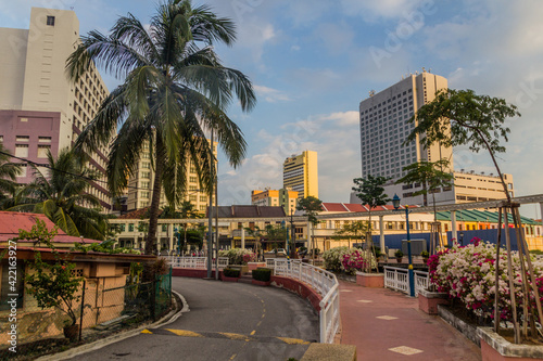 Urban landscape of Malacca (Melaka), Malaysia