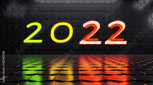 2022 neon lights symbol 3d-...