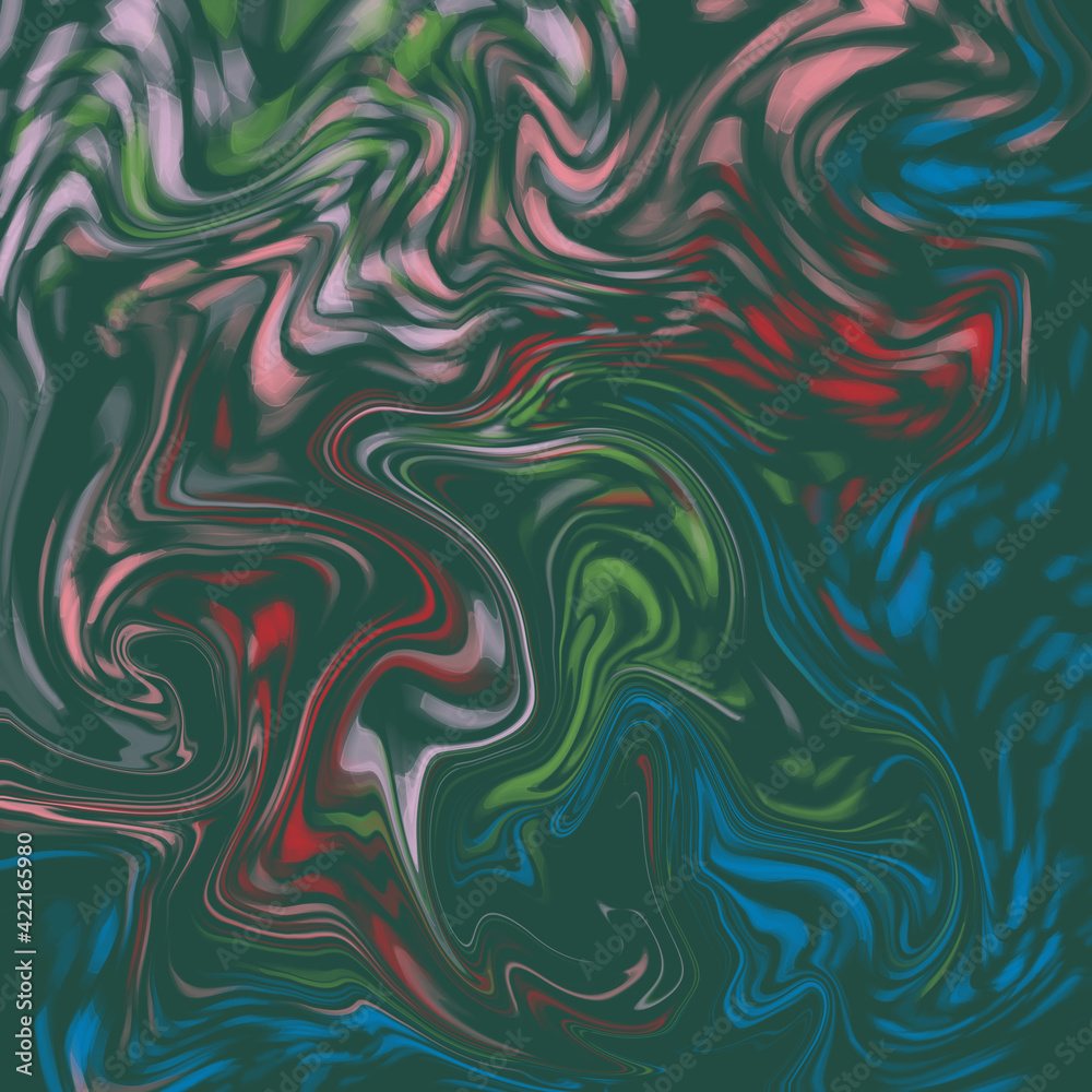 Ornamental background with abstract patterns of dominant green colors. Ornamental background with abstract patterns of dominant green colors.