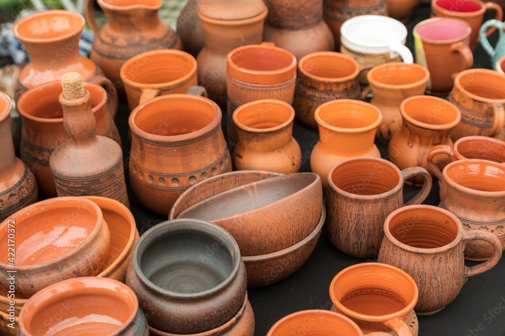 Pots and pottery earthen sauceres
