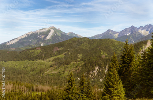 mountain landscape, mountain view, hiking trails