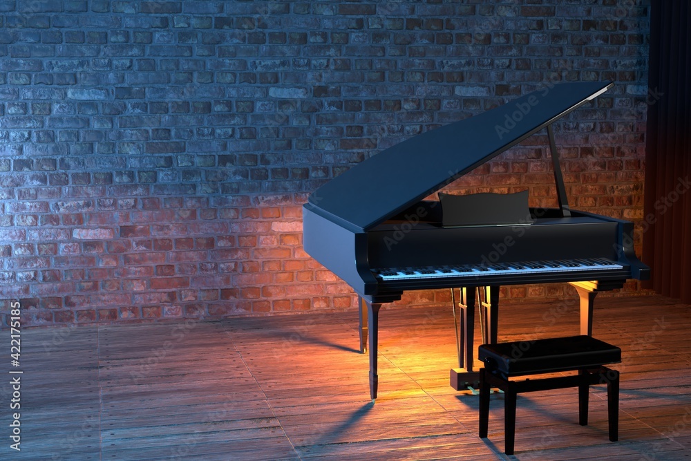 Small 2024 concert piano