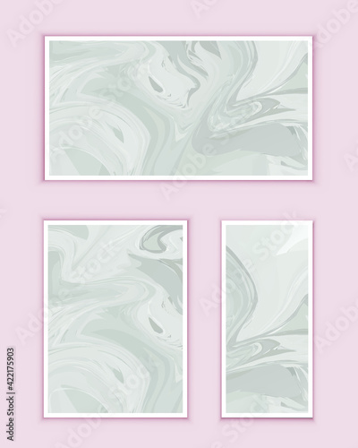Abstract painting can be used as a trendy background for wallpapers, posters, cards, invitations, websites. Modern artwork. Marble effect painting