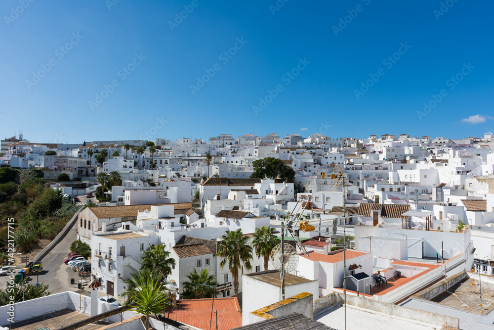 Vejer de la Frontera, one of the white towns of Andalusia. Province of Cadiz, Spain