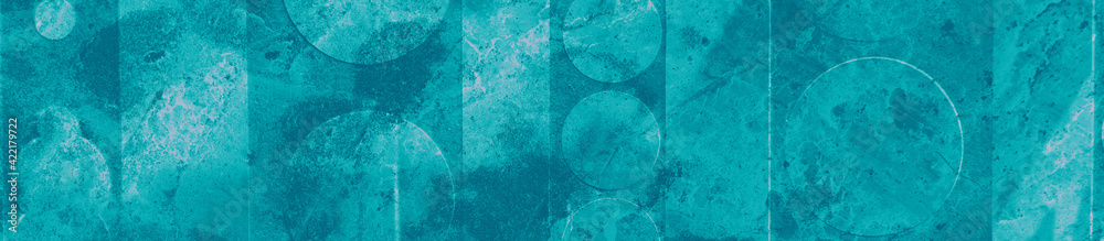 abstract turquoise, celadon and aquamarine colors background for design