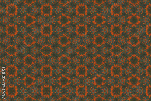 Colorful geometric abstract pattern for textile and design