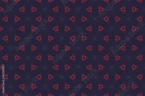 Colorful geometric abstract pattern for textile and design