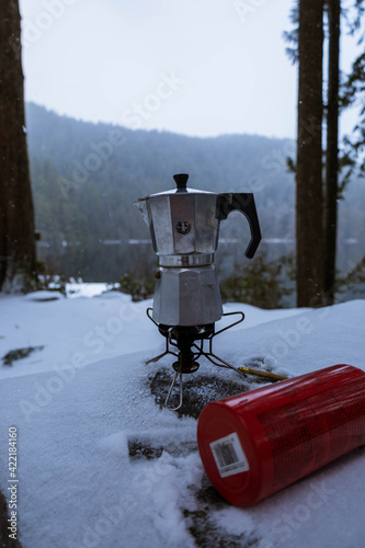 Snowy Lake Coffee Maker 2