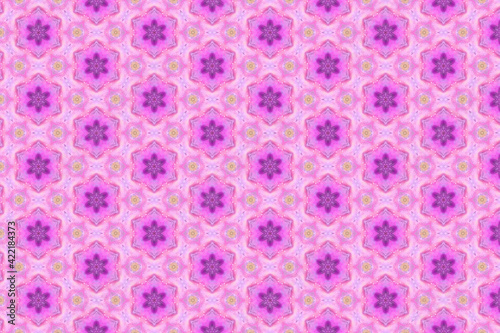 Colorful geometric abstract pattern for textile and design