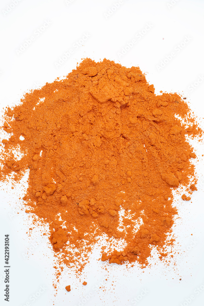 Colorful powder explosion on white background. Colorful powder explosion on white background.