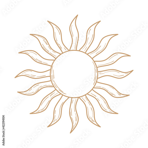 astrological sun design