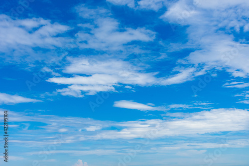 Blue Sky with Clouds 