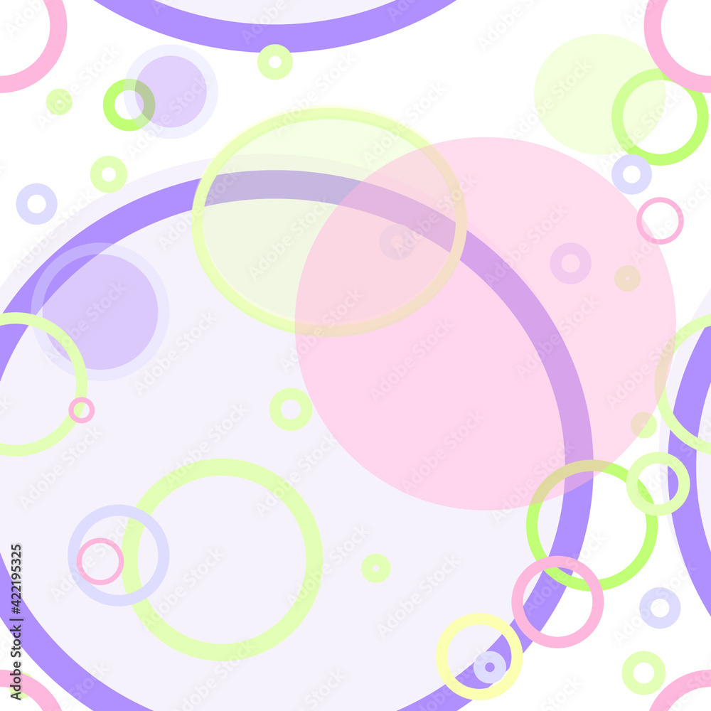 Happy Easter modern style vector pattern with buttons and decorative circles Happy Easter modern style vector pattern with buttons and decorative circles