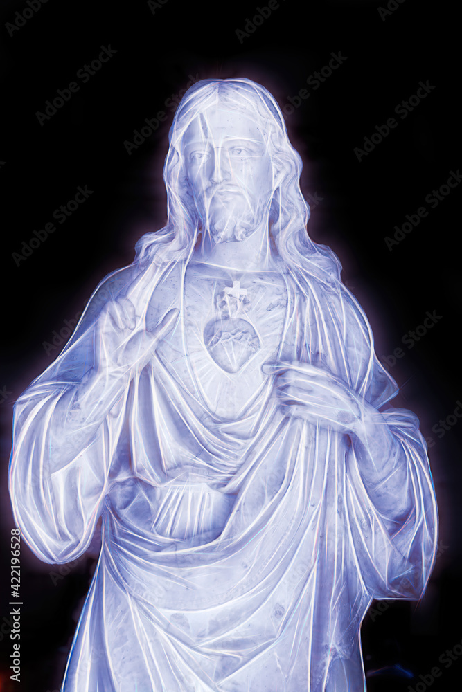 The Sacred Heart of Jesus, Catholic Christian Image The Sacred Heart of Jesus, Catholic Christian Image