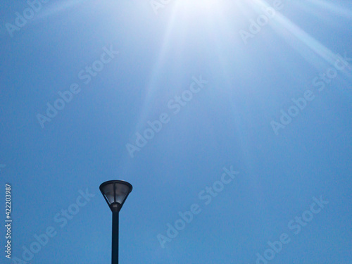 blue sky