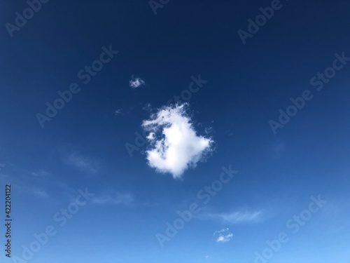 airplane in the sky