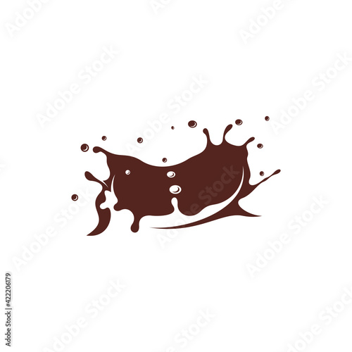 Chocolate logo design vector illustration, Creative Chocolate logo design concept template, symbols icons