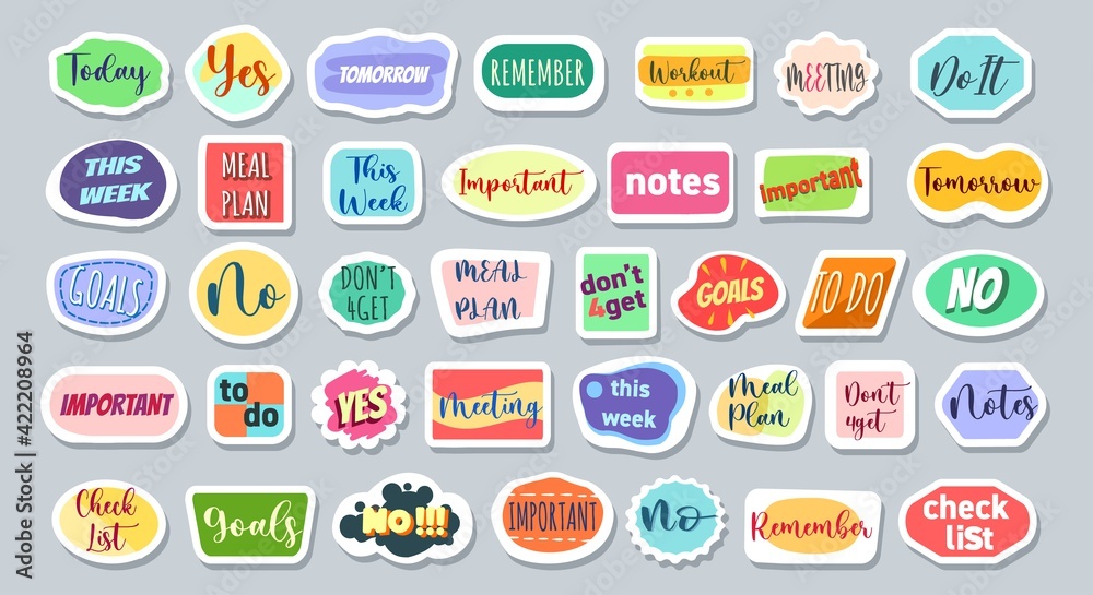 Decorated scrapbooking stickers Decorated scrapbooking stickers