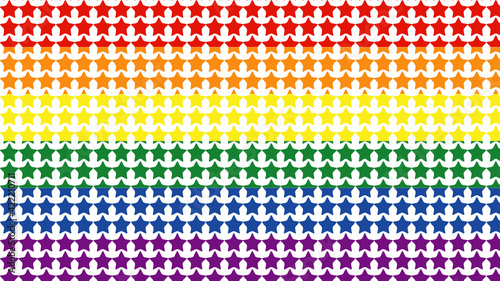 star lgbt flag