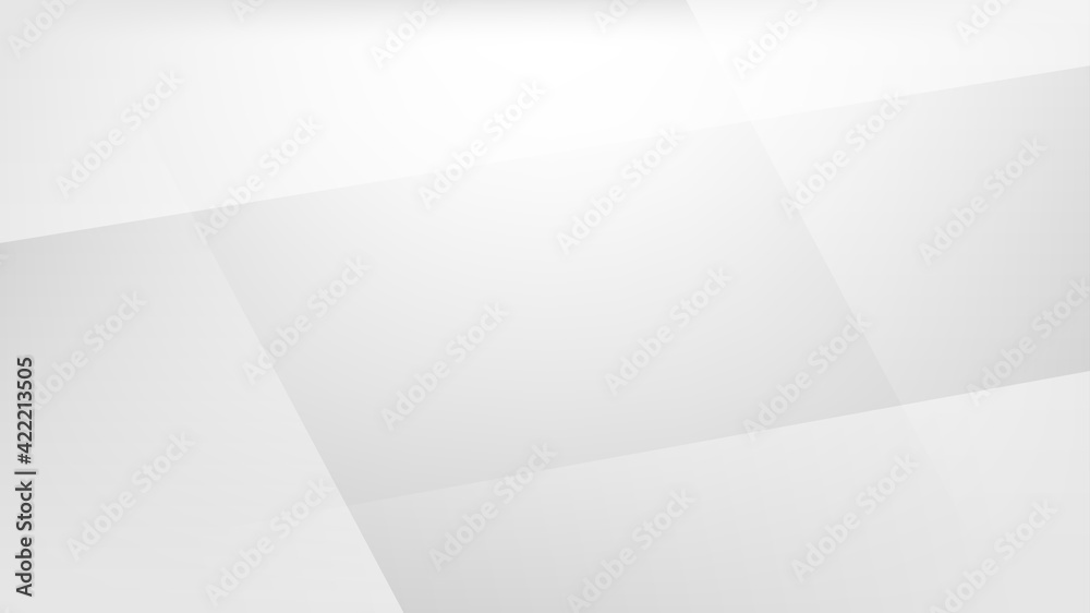 White and grey background Corporate technology modern design Pattern style geometric Abstract modern background used about technology or product presentation backdrop