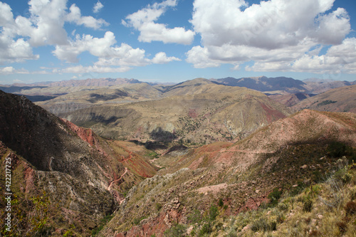 Hills near Sucre in Bolivia © Paul