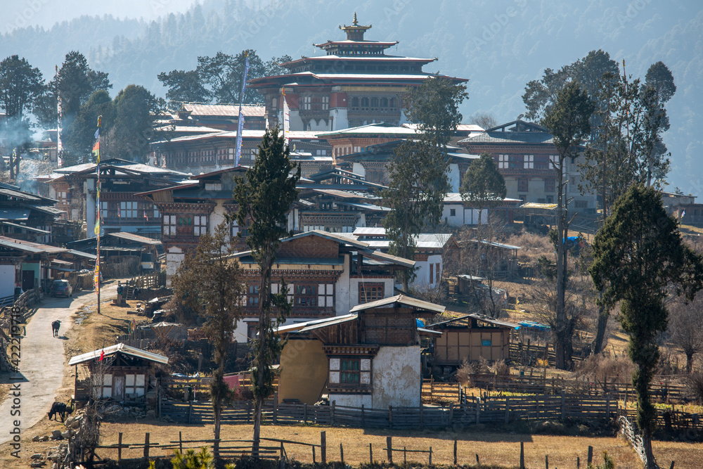 Fototapeta premium Authentic Bhutan