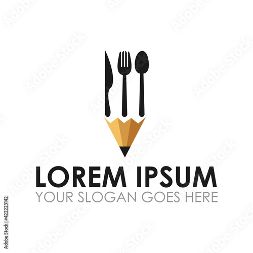 pen food vector , restaurant logo