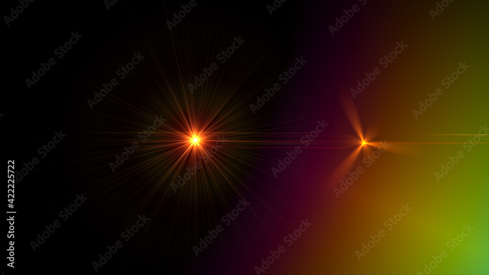 ens flare,Abstract Natural Sun flare on the black background, flare light transition, effects sunlight ens flare,Abstract Natural Sun flare on the black background, flare light transition, effects sunlight