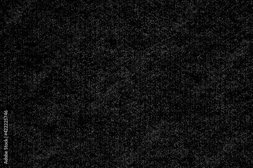 Chaotic white bokeh on a black background. light spots texture, abstraction. falling snow. starry sky. bright glare of light texture © Илья Подопригоров