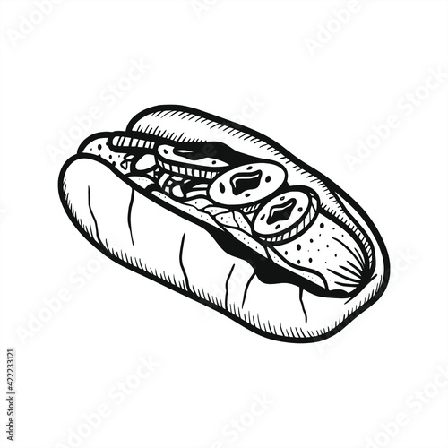 FOOD, HAND DRAWN, SKETCH, DELICIOUS