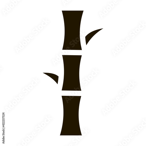 Sugar Cane Icon Vector Glyph Illustration