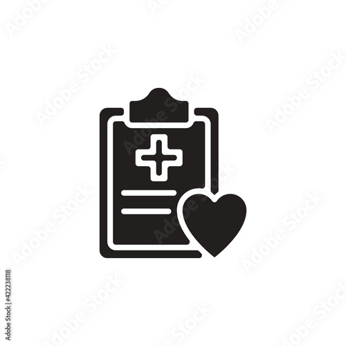 Health Insurance icon in vector. Logotype