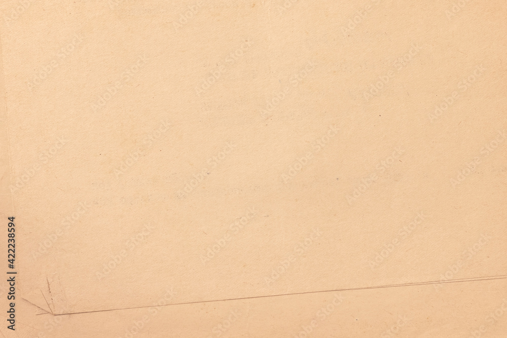 The light texture of old, yellowed paper, covered with traces of ink stains. The light texture of old, yellowed paper, covered with traces of ink stains.