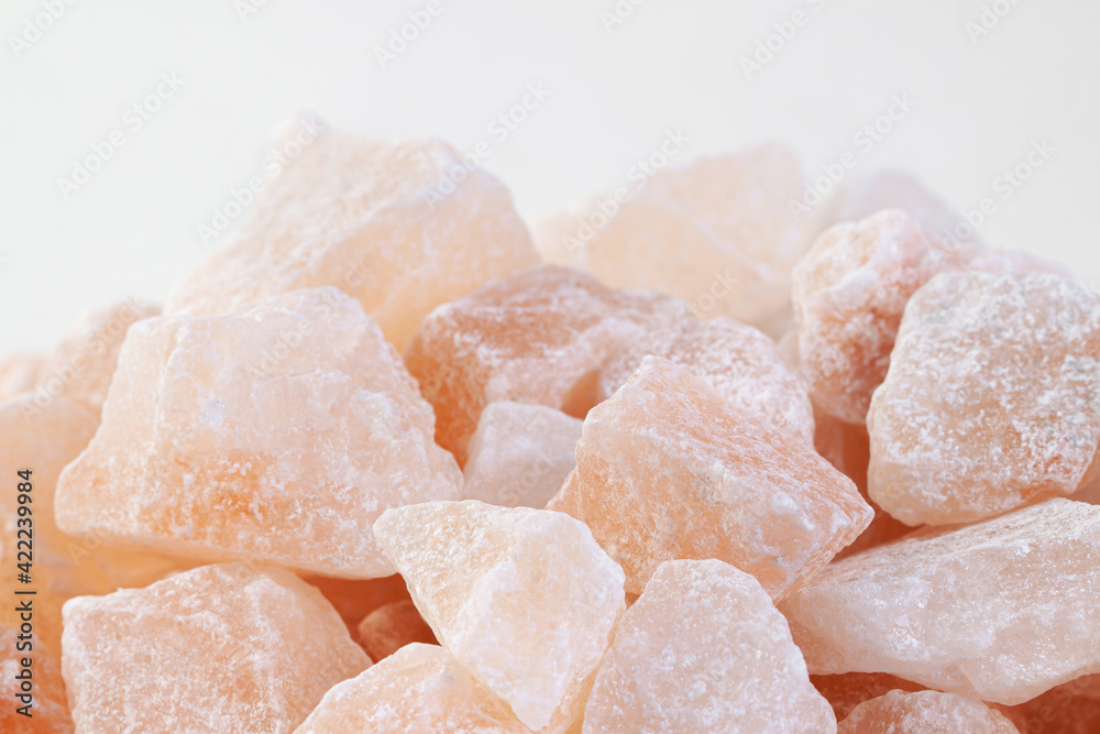 Himalayan rose salt for bath and sauna spa healthy habits macro Himalayan rose salt for bath and sauna spa healthy habits macro