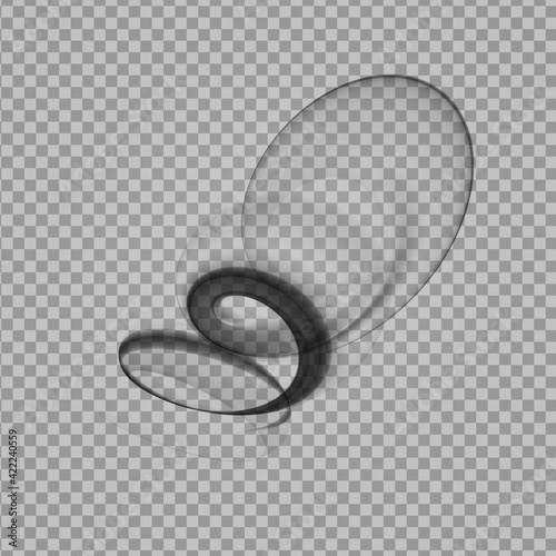 Abstract swirl shape