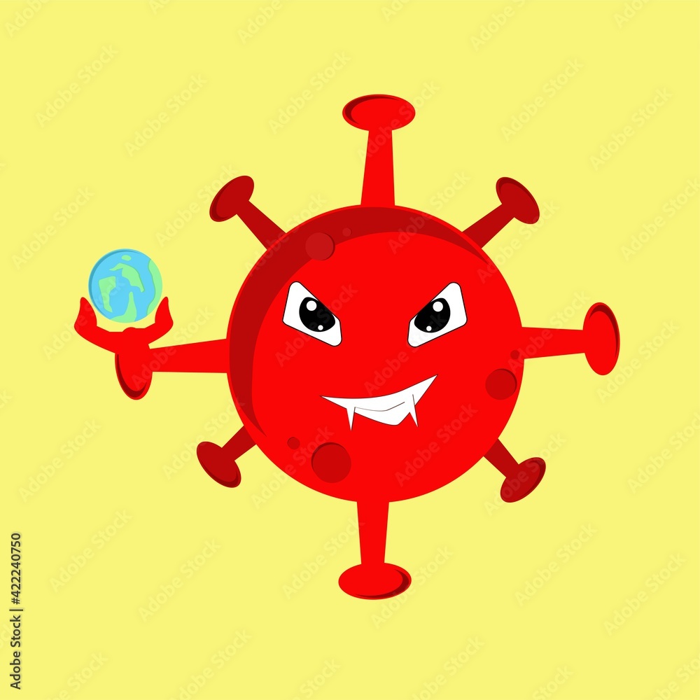 coronavirus hold the earth 