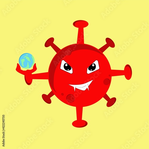 coronavirus hold the earth 