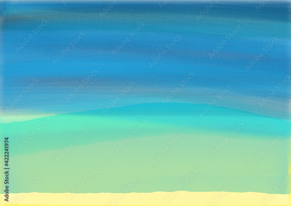 Abstrakte bunte Aquarell. Abstrakte bunte Aquarell.