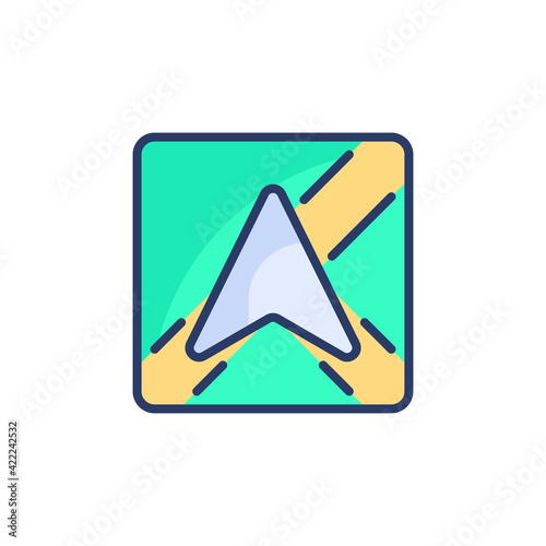 Free Download Navigation icon in vector. Logotype - GFXLoad