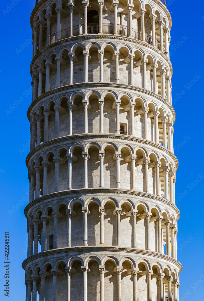 Leaning tower in Pisa Italy
