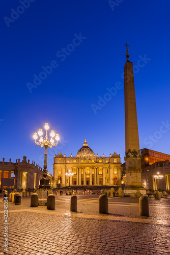 Sant Peters Basilica in Vatican - Rome Italy