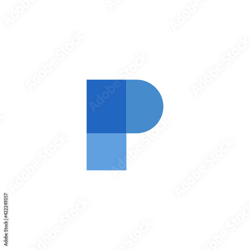 Free Download P logo design - GFXLoad
