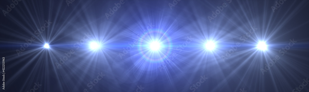 lens flare,Abstract Natural Sun flare on the black background, flare light transition, effects sunlight