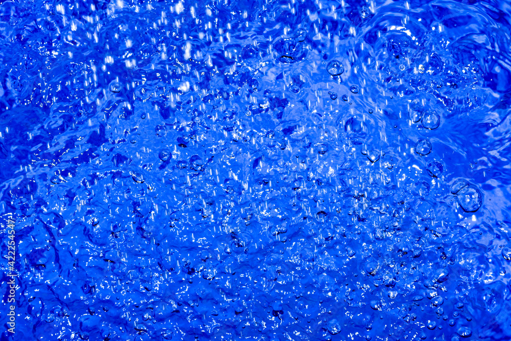 Abstract artistic blue background