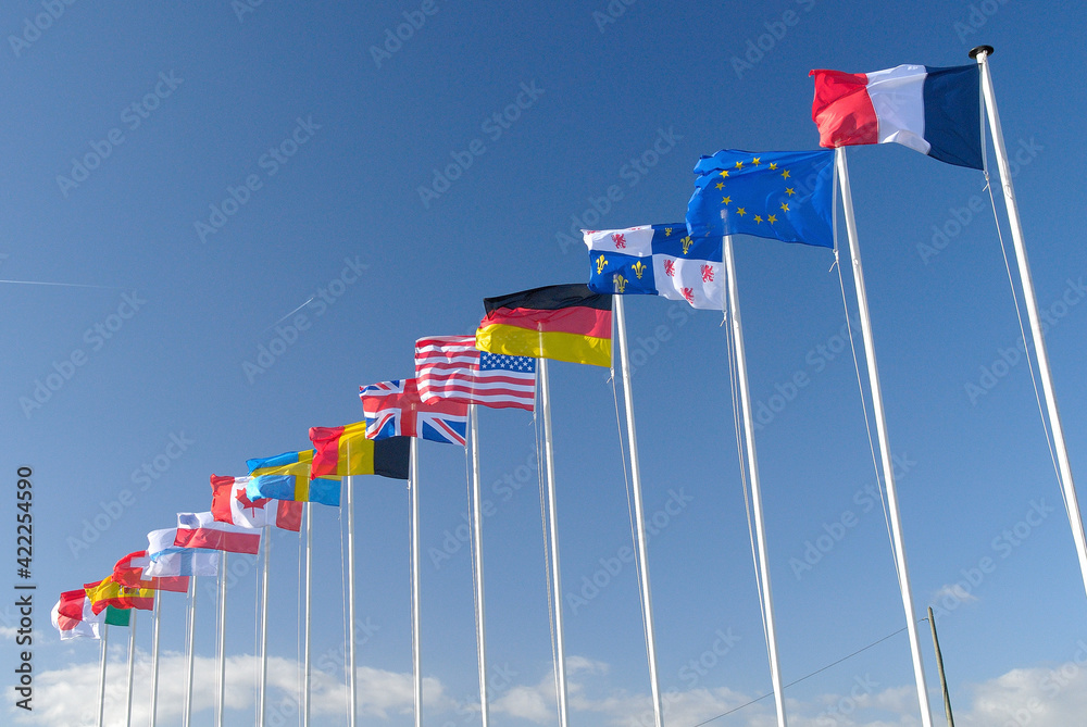 Drapeaux du monde, drapeaux des pays du monde