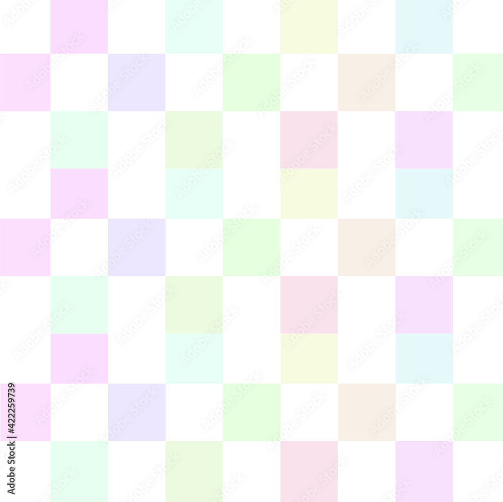 Bright colorful square geometric tile wallpaper pastel background Bright colorful square geometric tile wallpaper pastel background